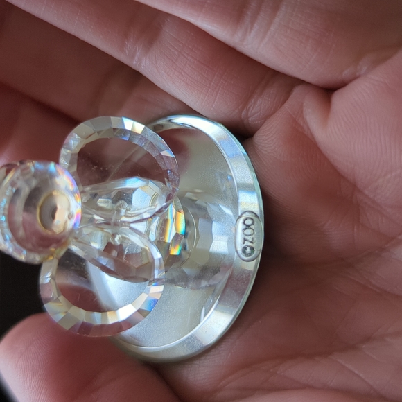 SWAROVSKI I Vintage Retired Mini Angel on Mirror ZOO Collection Crystal Figurine - Picture 8 of 10